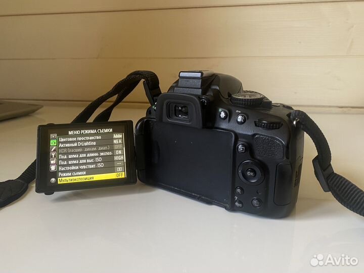 Зеркальный фотоаппарат nikon d5100