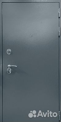 Входная дверь Стандарт 5.Антик сер/Лофт чер фл-302