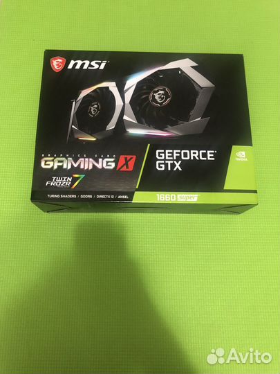 Видеокарта MSI gtx 1660 Super