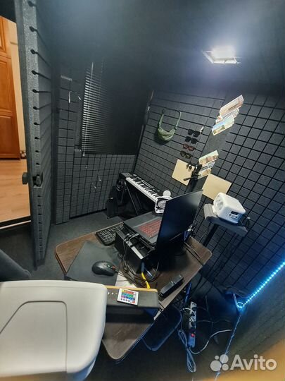Акустическая звукоизоляционная кабина 2x2x2 метра