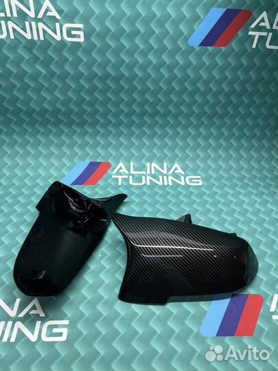 Крышки зеркал F10 Рест Карбон
