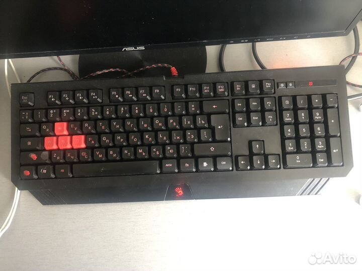 Игровая клавиатура bloody b120 neon