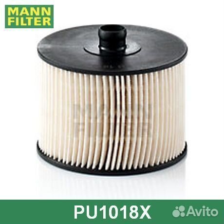 Топливный фильтр PU1018X mann-filter