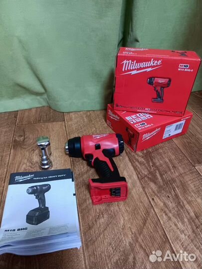 Строительный фен Milwaukee m18 BHG-0