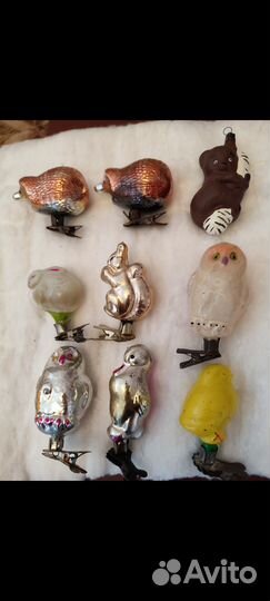 Елочные игрушки СССР