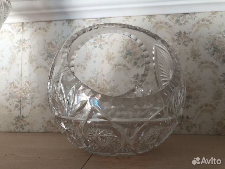Ваза хрустальная СССР