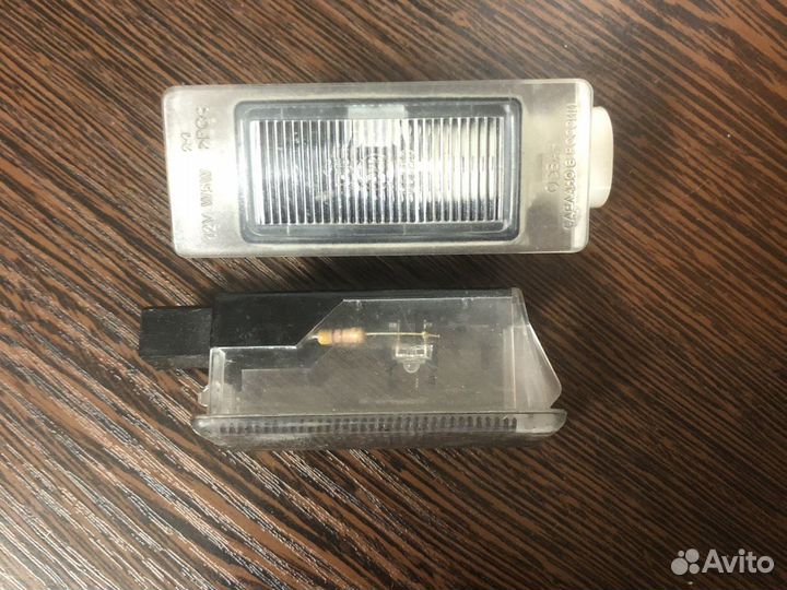 Подсветка порога и подсветка номера