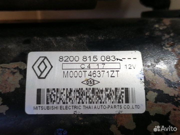 Стартер Renault Sandero BS11 K4M 2009-2014