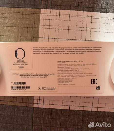 Часы apple watch 7 41 mm