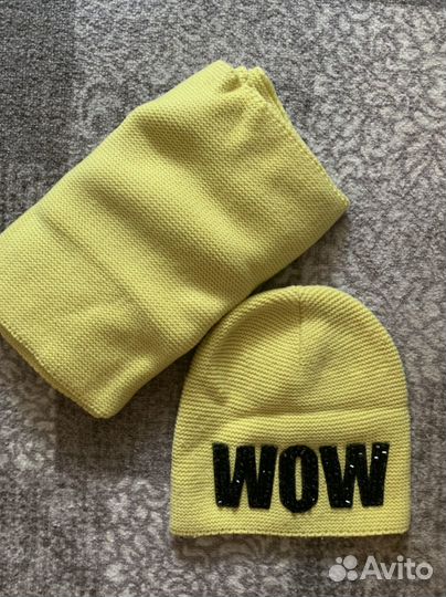 Шапка и шарф для девочки