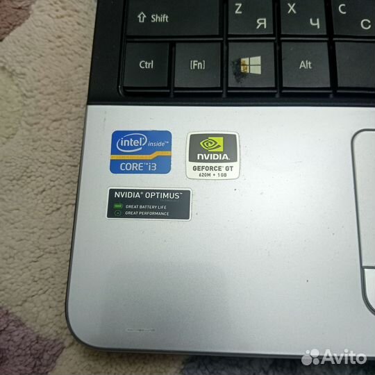 Ноутбук Acer i3 2328m hdd 320gb RAM 3gb