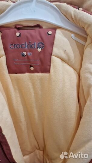 Зимний комбинезон для девочки 86 92