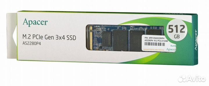 512 GB SSD M.2 Apacer AS2280P4