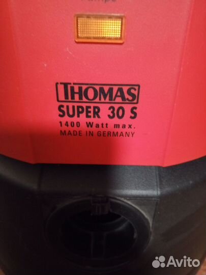Пылесос Thomas Super 30s по запчастям