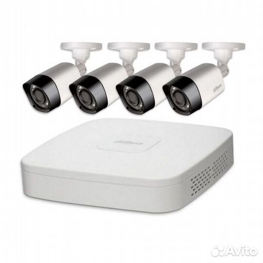 Комплект IP видеонаблюдения