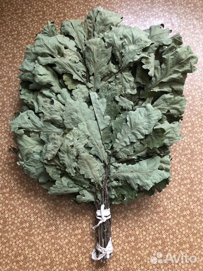 Веники для бани дубовые и березовые