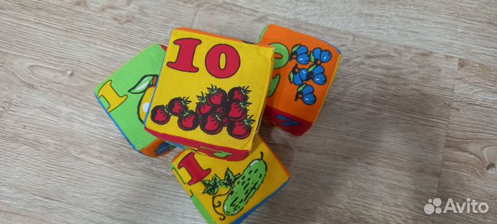 Кубики детские мягкие