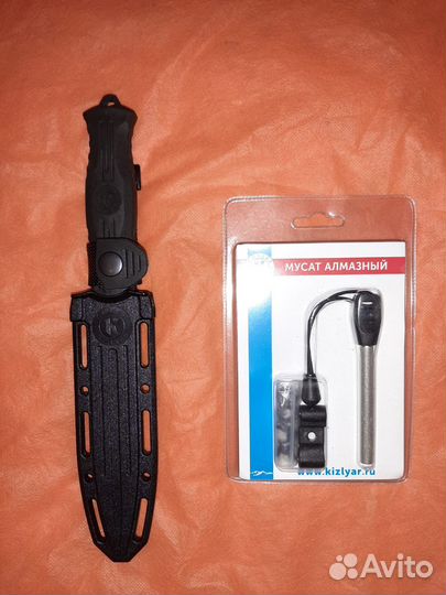 Мусат алмазный и нр-19 tanto нож luxe