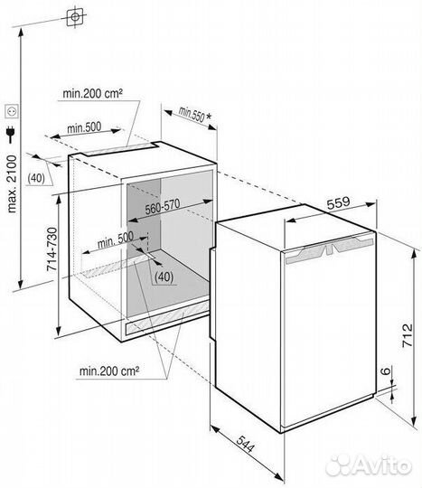 Морозильная встраиваемая камера Liebherr IGN 1064