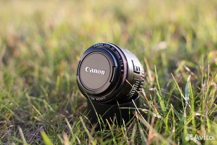 Объектив canon 50mm 1 8