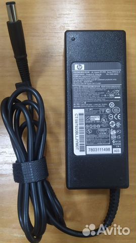 Блок питания для ноутбука HP новый