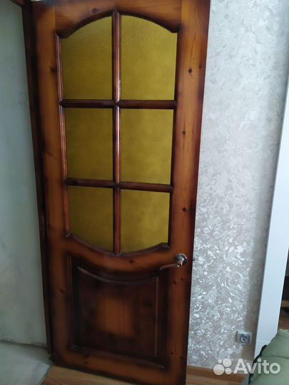 Двери межкомнатные бу дерево 7 штук