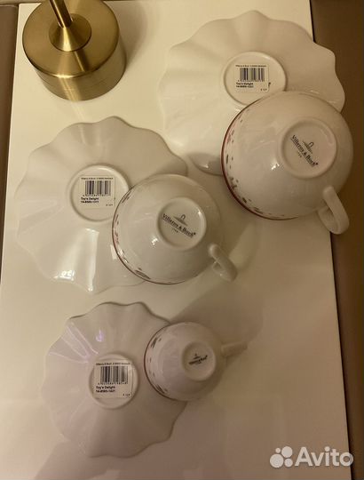 Villeroy Boch кружка и тарелка (за пару)