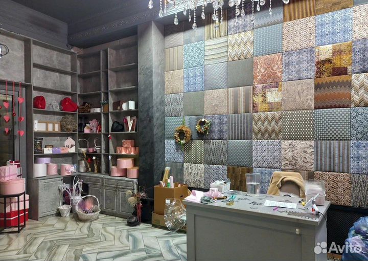 Цветочный магазин в центре города