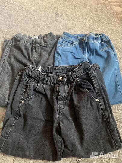 Вещи пакетом на девочку 128