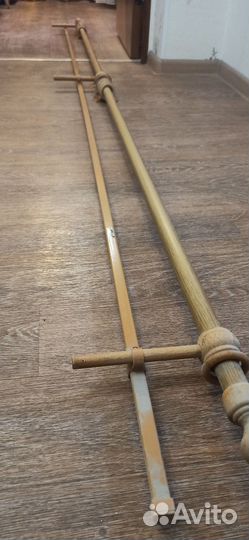 Карниз для штор 2.5м 2шт., 2.9м 1 шт