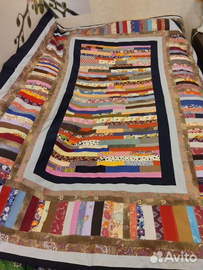 Лоскутное одеяло в стиле пэчворк