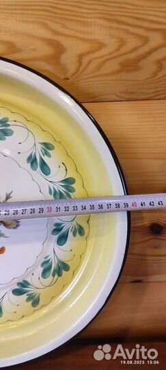 Поднос эмалированный