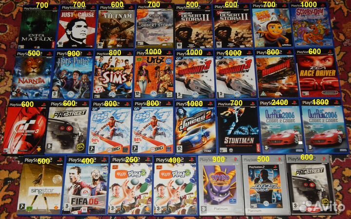 Игры для Playstation (PS1, PS2)