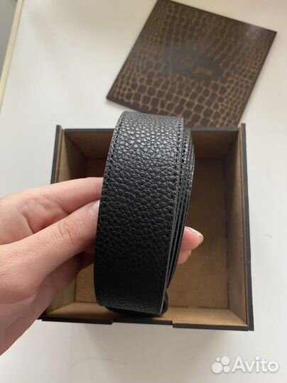 Отличный подарок.Мужской кожаный ремень