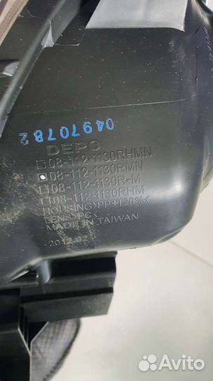 Фара на Короллу Е150 рестайлинг 2011 depo правая