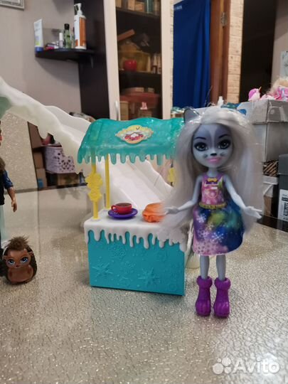Энчантималс куклы enchantimals домик зимнее шале