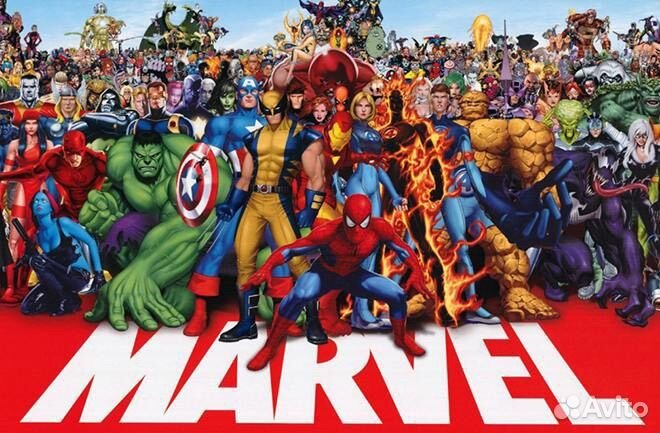 Комиксы marvel (4 шт.)