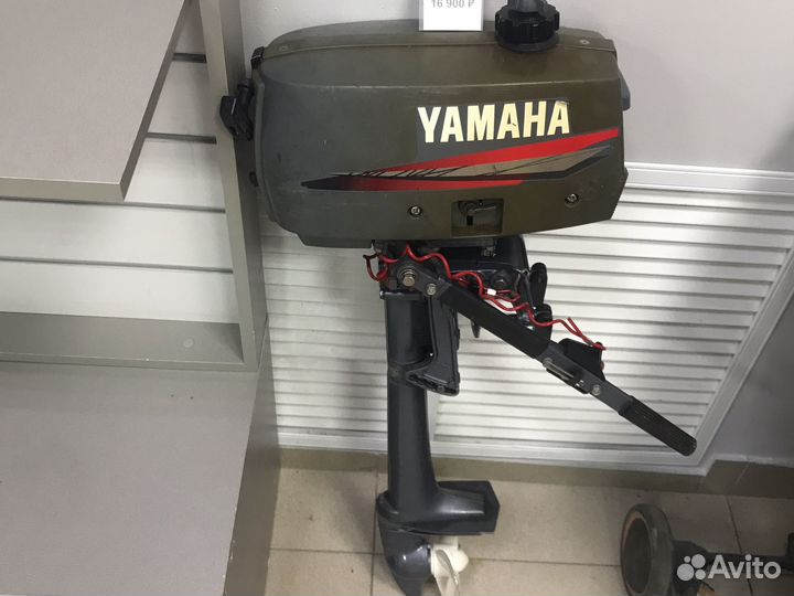 Н1) Лодочный мотор yamaha 2c