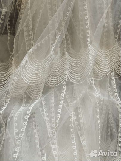 Тюль красивая