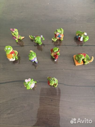 Киндер крокодилы 10шт