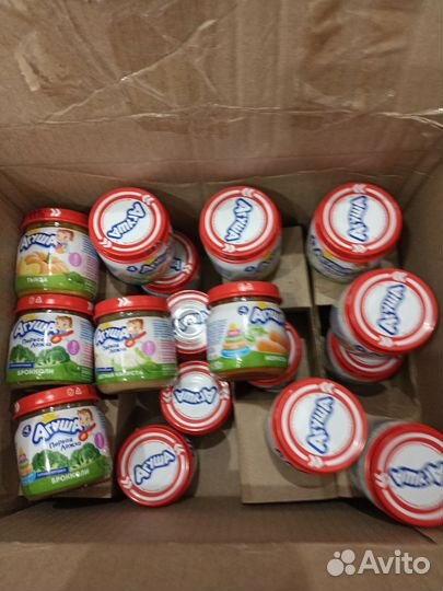 Бесплатно, Овощное пюре агуша, мясо с овощи