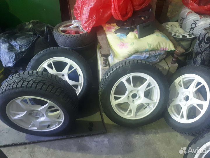 Зимний комплект диски Slik р16 на форд фокус 2,3