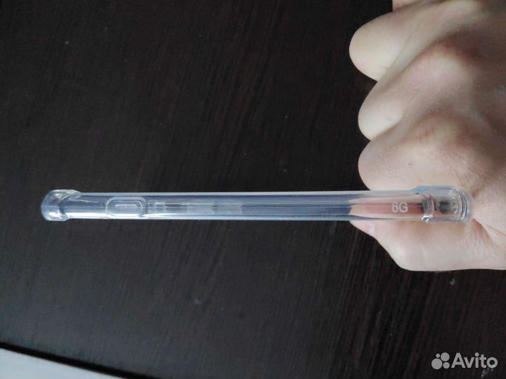 Прозрачный чехол на iPhone 6 (6s)