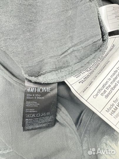 Hm home наволочка с воланом 50*90 см