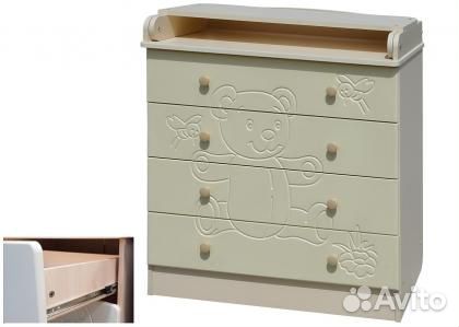 Детский комод Сафаня №1 с рисунками