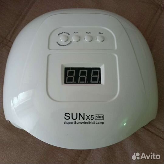 Лампа для сушки ногтей (новая) +9 лаков в подарок