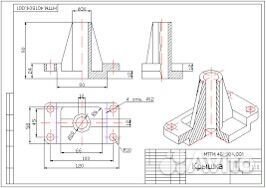 Чертежи в autocad