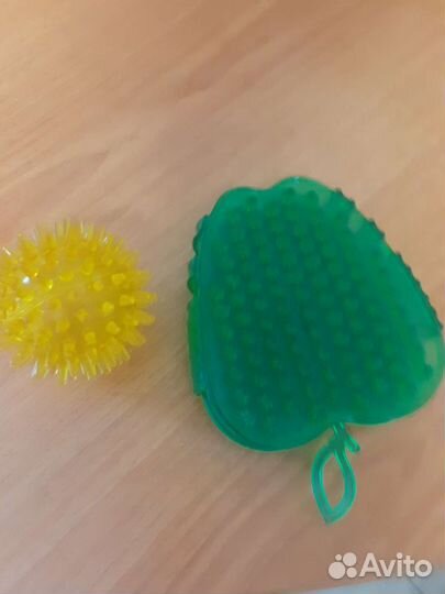 Массажер руковица антицеллюлитная и мяч