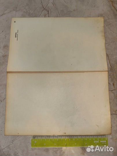 1912 Антикварная карта Европа (политическая)