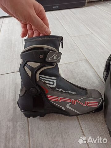 Лыжные ботинки коньковые spine